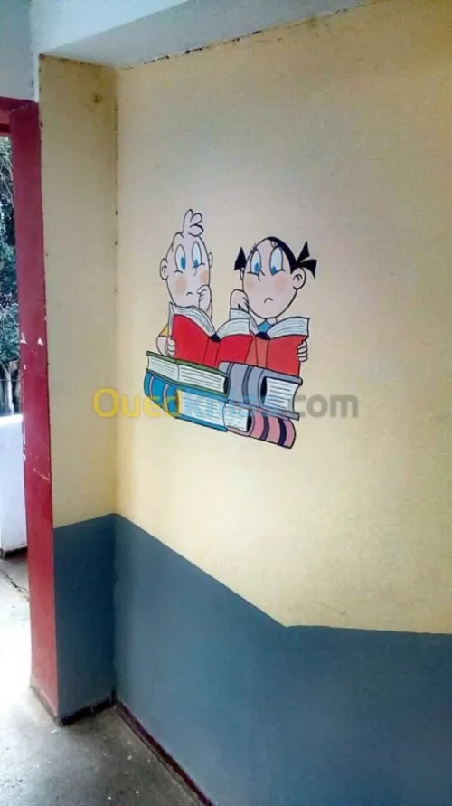 dessinateur mural pour enfant
