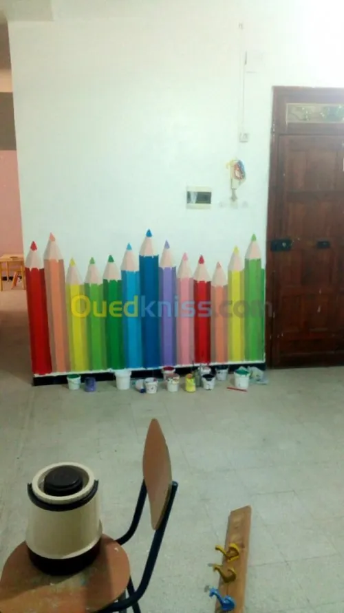 dessinateur mural pour enfant