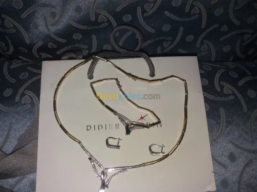 occasion collier&gourmette+boucles