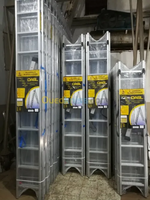 ECHELLES & ESCABEAUX EN ALUMINIUM