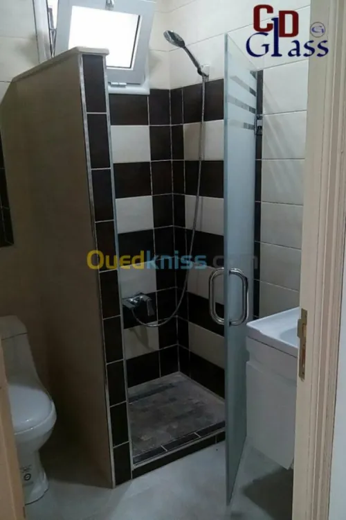 Cabines de douche en verre trempé