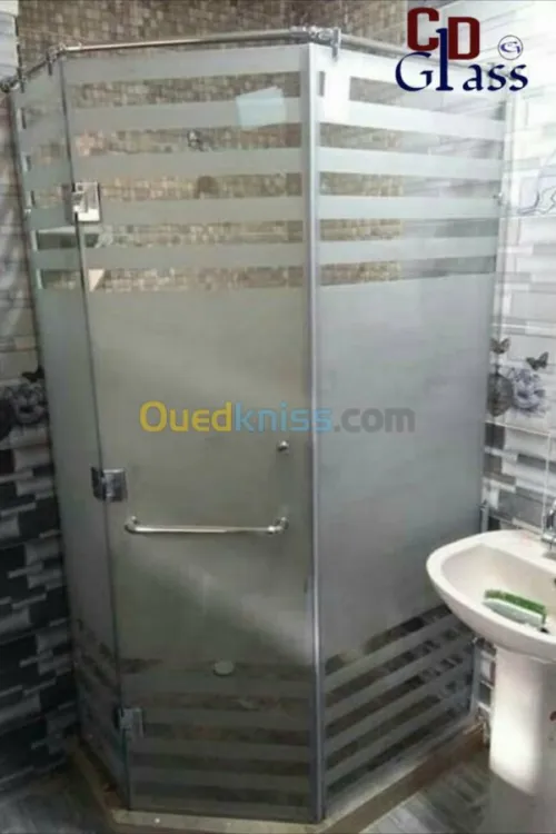 Cabines de douche en verre trempé
