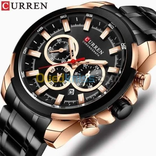 Promotion fin d'année montre CURREN or