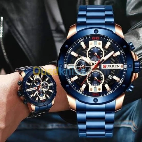 Promotion fin d'année montre CURREN or