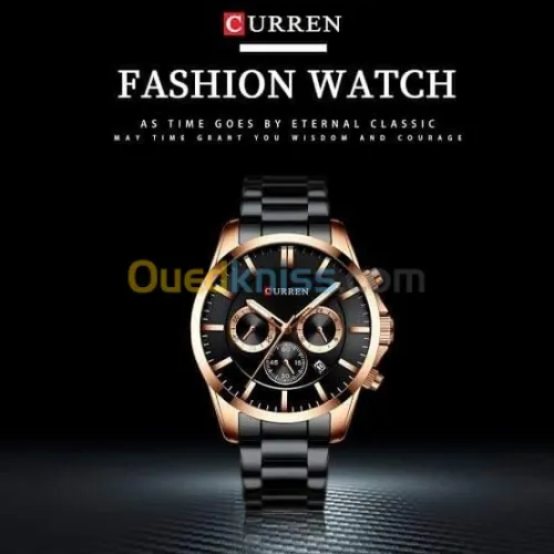 Promotion fin d'année montre CURREN or