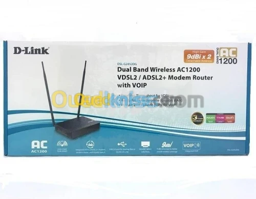 Modem Router G2452DG DSL2 Wireless AC1