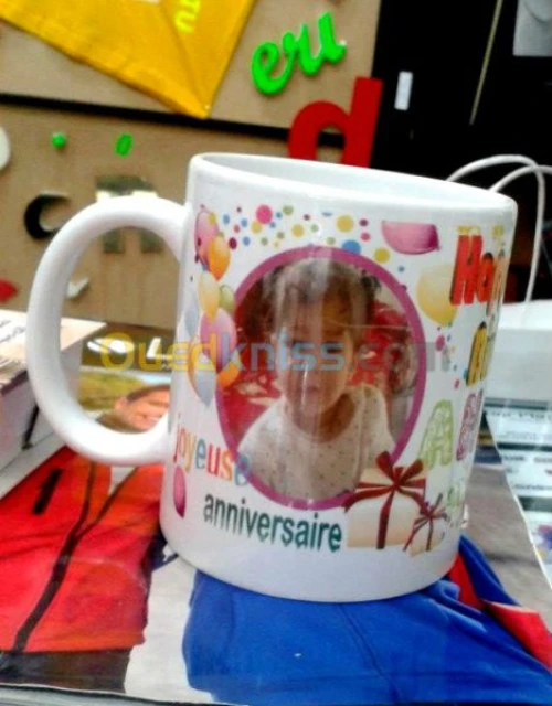 sublimation sur tasses a café (chope)