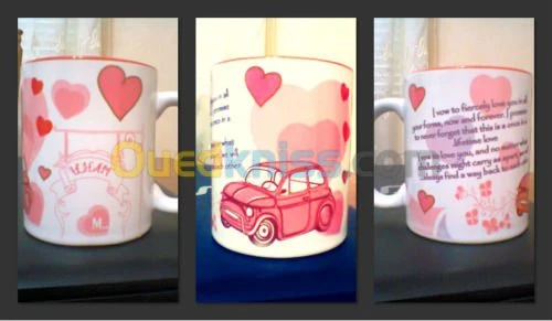 sublimation sur tasses a café (chope)