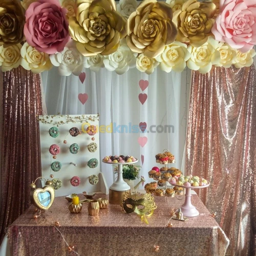 Decoration et organisation de fêtes 