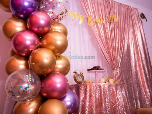 Decoration et organisation de fêtes 