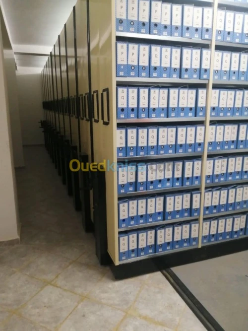rayonnage ,armoire mobile ,archivage 