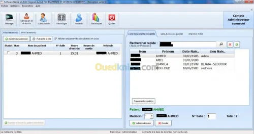 Gestion du dossier patient