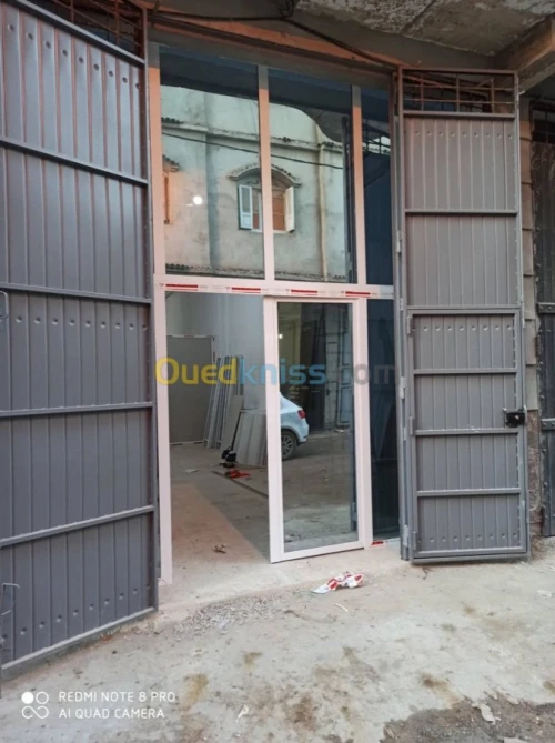 Menuiserie aluminium et pvc et placo