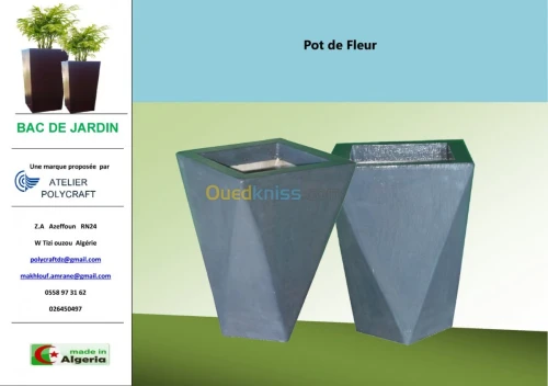 BAC DE JARDIN