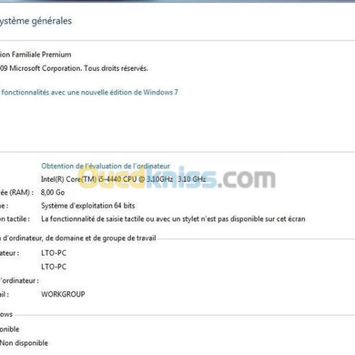Unitée i5, ram 8gb, msi h81, 500hdd (n