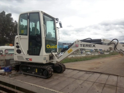 Location mini pelle Terex TC16 2018