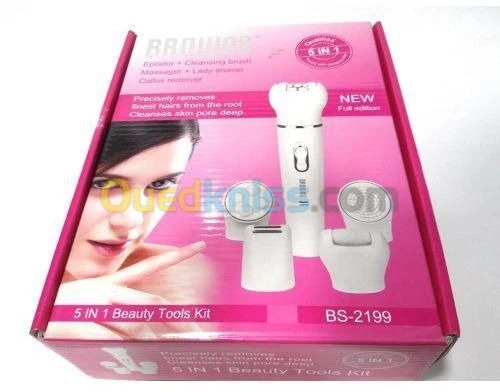 Epilateur +Brosse nettoyante + Masseur