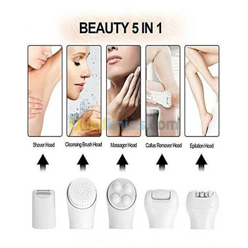 Epilateur +Brosse nettoyante + Masseur