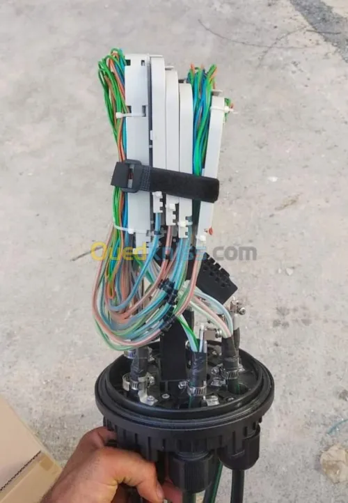 Reseau fibre optique الياف بصرية
