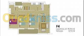 Vente Appartement F4 Boumerdes Thenia