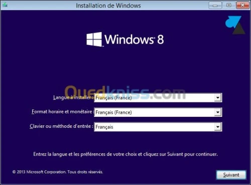 Installation des systèmes d'exploitation