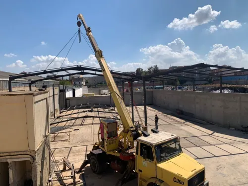 Fabrication et montage de charpente métallique