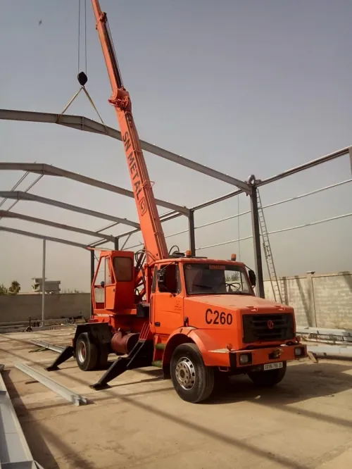 Fabrication et montage de charpente métallique