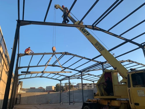 Fabrication et montage de charpente métallique