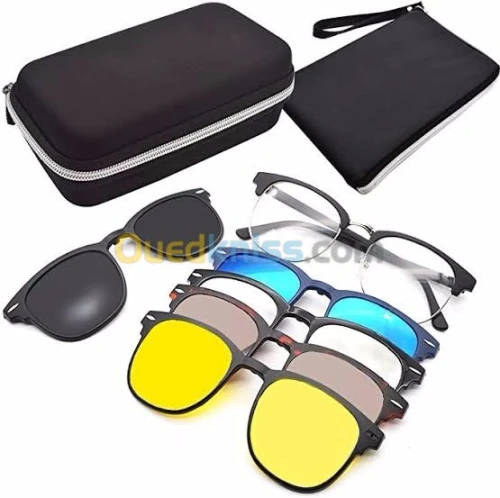 Pack lunettes 6en1 homme et femme 