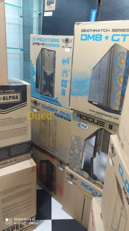 BOÎTIER HAUT GAMME AORUS CORSAIR NZXT