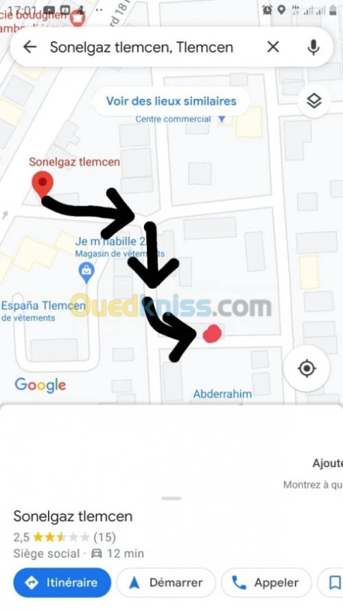 Vente Local Tlemcen Mansourah