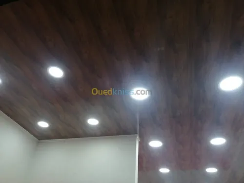 Aluminum et faux plafond pvc  et ba3