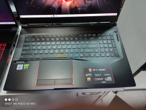 MSI GE75 I7 10EM/16G/1T+512/RTX2070 