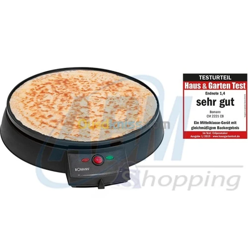 Crêpière électrique Bomann