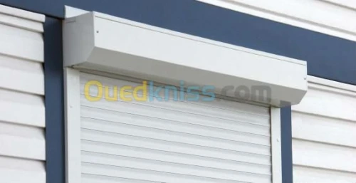 menuisrie metalique.rideau electrique