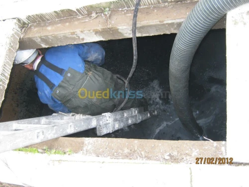 travaux d'assinissment