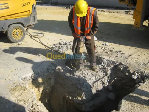 travaux d'assinissment