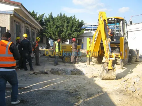 travaux d'assinissment