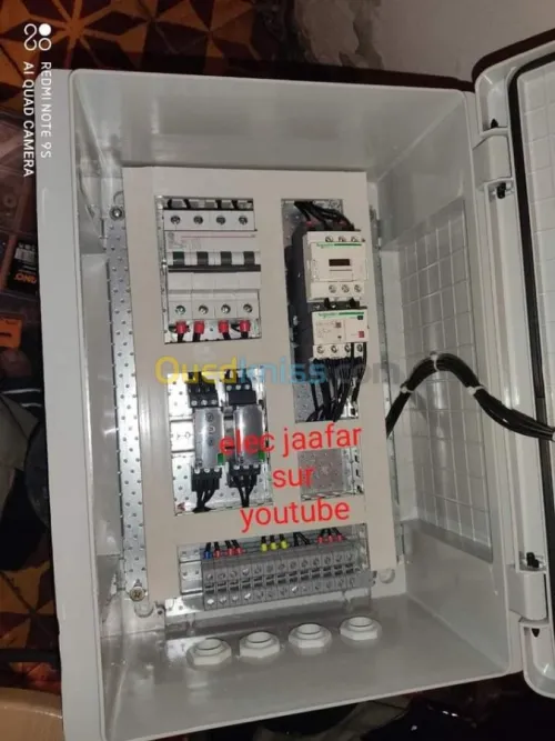 Câblage d'armoires électriques