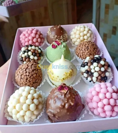Gâteaux sales amuse gueule chocolat 