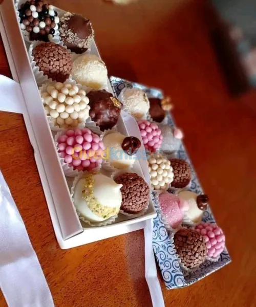Gâteaux sales amuse gueule chocolat 