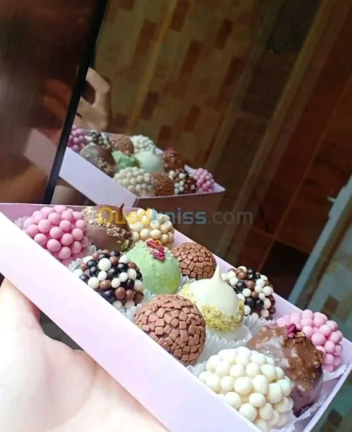 Gâteaux sales amuse gueule chocolat 