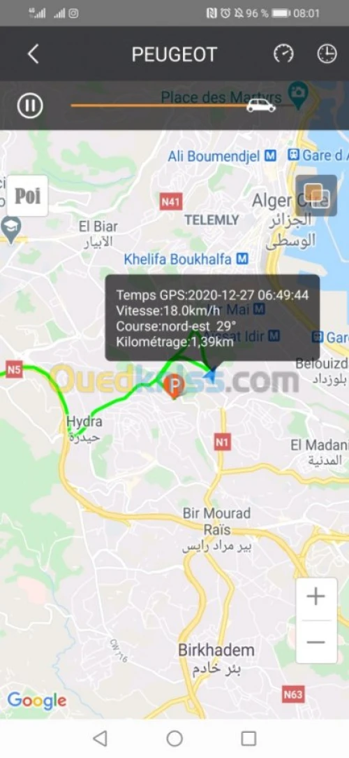 Montage et programmation tracker gps