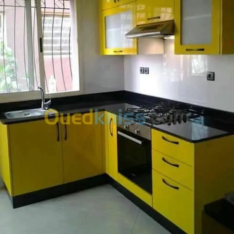 Cuisine de  luxe en bois HETRE,MDF,HDF