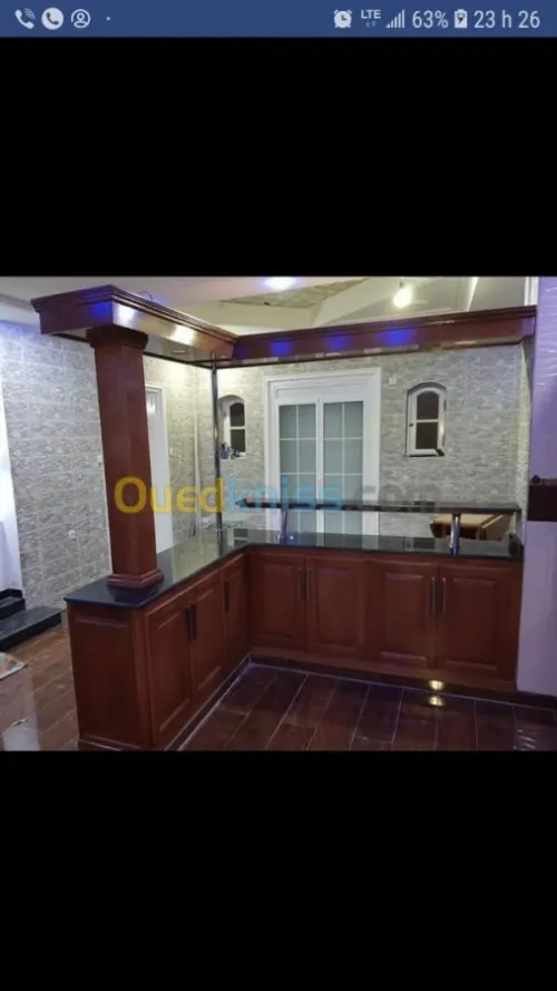 Cuisine de  luxe en bois HETRE,MDF,HDF