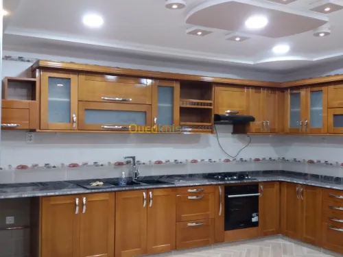 Cuisine de  luxe en bois HETRE,MDF,HDF