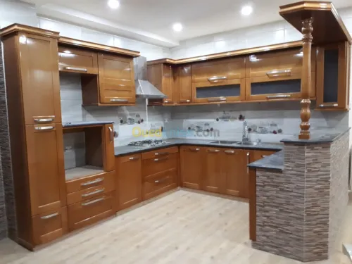 Cuisine de  luxe en bois HETRE,MDF,HDF
