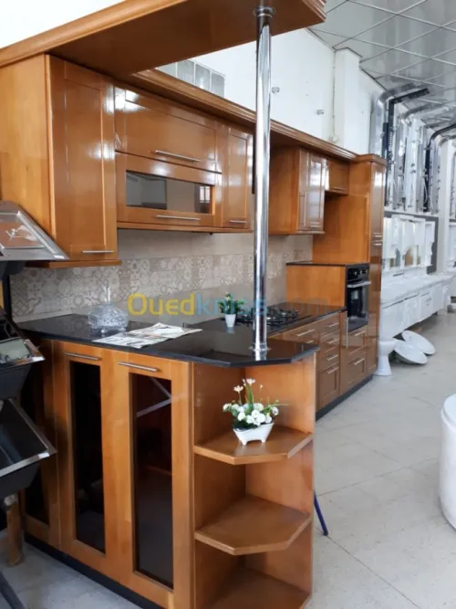 Cuisine de  luxe en bois HETRE,MDF,HDF