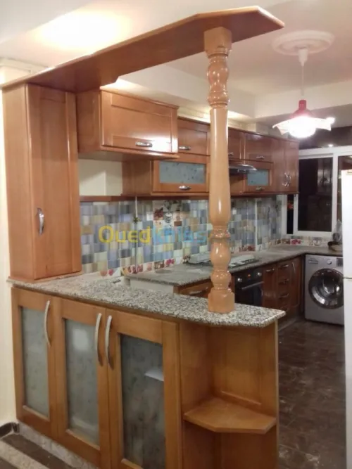 Cuisine de  luxe en bois HETRE,MDF,HDF
