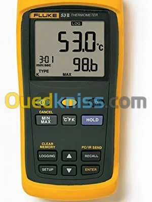 FLUKE-53-2 B 50HZ Thermomètre 1 entrée